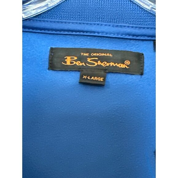 Ben Sherman Casual Long Sleeves Polyester Jacket Blue Xlarge Sku 2653 - Picture 11 of 16
